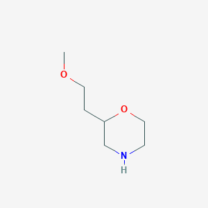 molecular formula C7H15NO2 B1610855 2-(2-Methoxyethyl)morpholine CAS No. 959238-10-9