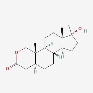 molecular formula C19H30O3 B1610861 17-Epioxandrolone CAS No. 26624-15-7