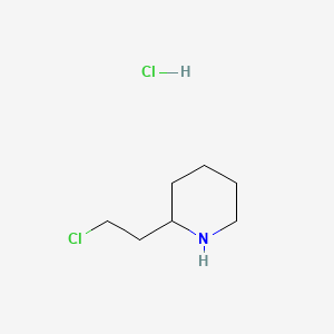 2-(2-Chloroethyl)piperidinium chloride