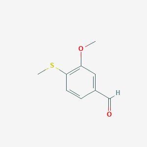3-Methoxy-4-(methylthio)benzaldehyde