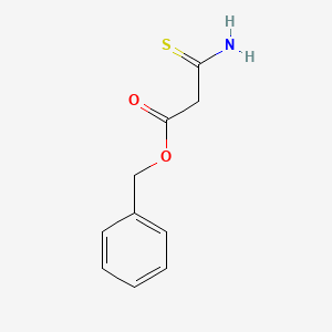 molecular formula C10H11NO2S B1610884 Benzyl 3-amino-3-thioxopropanoate CAS No. 714-14-7