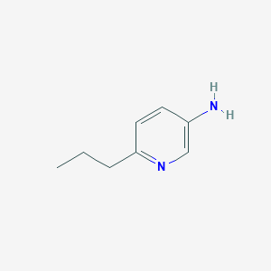 molecular formula C8H12N2 B1610885 6-Propylpyridin-3-amine CAS No. 217302-91-5