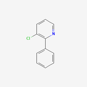molecular formula C11H8ClN B1610887 3-Chloro-2-phenylpyridine CAS No. 634198-21-3