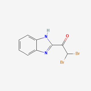 1-(1H-Benzimidazol-2-YL)-2,2-dibromoethanone
