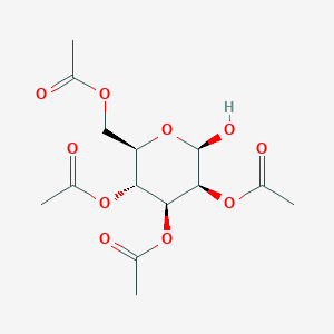 molecular formula C14H20O10 B1610894 2,3,4,6-tetra-O-acetyl-b-D-mannopyranose CAS No. 57884-82-9