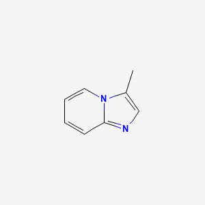 molecular formula C8H8N2 B1610896 3-Methylimidazo[1,2-a]pyridine CAS No. 5857-45-4