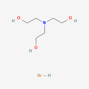 molecular formula C6H16BrNO3 B1610897 2,2',2''-Nitrilotrisethanol hydrobromide CAS No. 25114-70-9