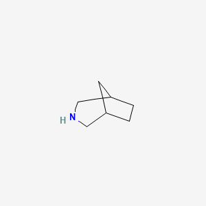 molecular formula C7H13N B1610898 3-Azabicyclo[3.2.1]octane CAS No. 279-82-3