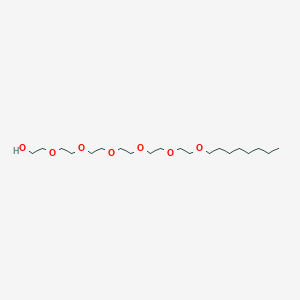 molecular formula C20H42O7 B1610901 3,6,9,12,15,18-Hexaoxahexacosan-1-ol CAS No. 4440-54-4