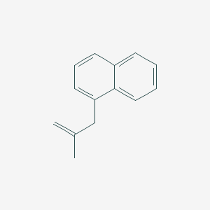 molecular formula C14H14 B1610905 2-Methyl-3-(1-naphthyl)-1-propene CAS No. 28530-21-4