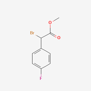 molecular formula C9H8BrFO2 B1610914 Methyl bromo(4-fluorophenyl)acetate CAS No. 71783-54-5