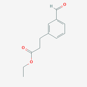 Ethyl 3-(3-formylphenyl)propanoate