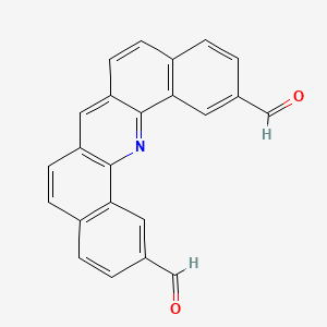 Dibenzo[c,h]acridine-2,12-dicarbaldehyde