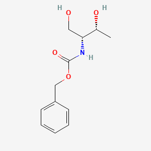 molecular formula C12H17NO4 B1610925 Benzyl ((2R,3R)-1,3-dihydroxybutan-2-yl)carbamate CAS No. 71811-27-3
