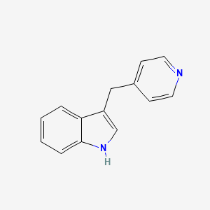 molecular formula C14H12N2 B1610929 3-Pyridin-4-ylmethyl-1H-indole CAS No. 5275-07-0