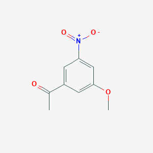 molecular formula C9H9NO4 B1610930 1-(3-Methoxy-5-nitrophenyl)ethanone CAS No. 85276-69-3