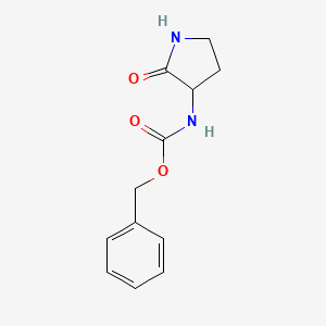 (2-Oxo-pyrrolidin-3-yl)-carbamic acid benzyl ester