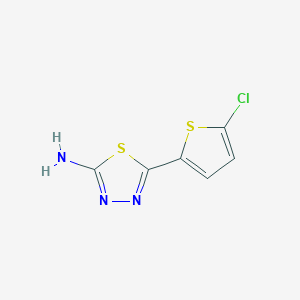 5-(5-Chloro-thiophen-2-yl)-[1,3,4]thiadiazol-2-ylamine