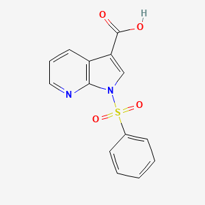 1-(Phenylsulfonyl)-1H-pyrrolo[2,3-b]pyridine-3-carboxylic acid
