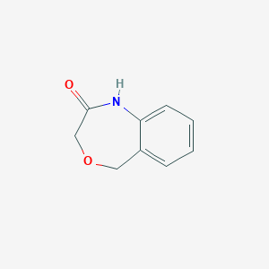 molecular formula C9H9NO2 B1610965 3,5-Dihydrobenzo[e][1,4]oxazepin-2(1H)-one CAS No. 3693-08-1