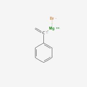 molecular formula C8H7BrMg B1610966 Magnesium;ethenylbenzene;bromide CAS No. 67300-99-6