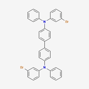molecular formula C36H26Br2N2 B1610969 N4,N4'-Bis(3-Bromophenyl)-N4,N4'-diphenyl-[1,1'-biphenyl]-4,4'-diamine CAS No. 121246-40-0