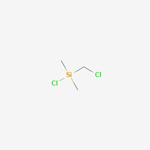 molecular formula C3H8Cl2Si B161097 氯(氯甲基)二甲基硅烷 CAS No. 1719-57-9