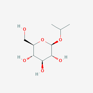 molecular formula C9H18O6 B1610989 Isopropyl beta-D-glucopyranoside CAS No. 5391-17-3