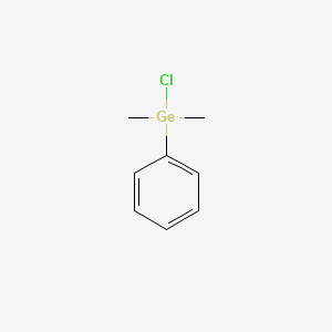 molecular formula C8H11ClGe B1610994 氯二甲基苯基锗烷 CAS No. 22702-76-7