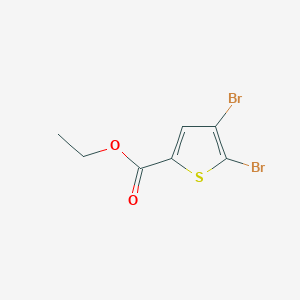 molecular formula C7H6Br2O2S B1611016 Ethyl 4,5-dibromothiophene-2-carboxylate CAS No. 62224-25-3