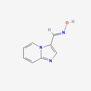 Imidazo[1,2-a]pyridine-3-carbaldehyde oxime