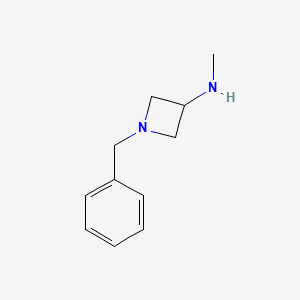molecular formula C11H16N2 B1611024 1-Benzyl-N-methylazetidin-3-amine CAS No. 223381-60-0