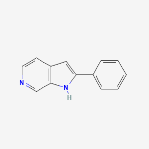 molecular formula C13H10N2 B1611037 2-Phenyl-1H-pyrrolo[2,3-c]pyridine CAS No. 2922-07-8