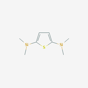 molecular formula C8H14SSi2 B1611043 2,5-Bis(dimethylsilyl)thiophene CAS No. 23395-60-0