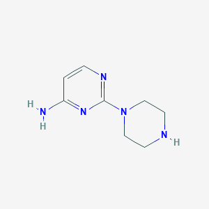 2-(Piperazin-1-yl)pyrimidin-4-amine