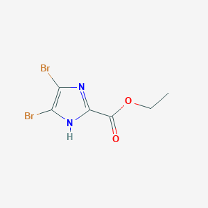 ethyl 4,5-dibromo-1H-imidazole-2-carboxylate