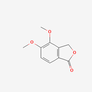 molecular formula C10H10O4 B1611054 4,5-Dimethoxyisobenzofuran-1(3H)-one CAS No. 4741-58-6