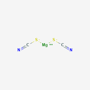 molecular formula C2MgN2S2 B1611060 Magnesium thiocyanate CAS No. 306-61-6
