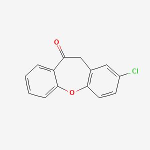 B1611062 2-Chlorodibenzo[b,f]oxepin-10(11h)-one CAS No. 55595-54-5