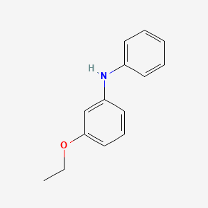 molecular formula C14H15NO B1611088 3-ethoxy-N-phenylaniline CAS No. 43035-14-9