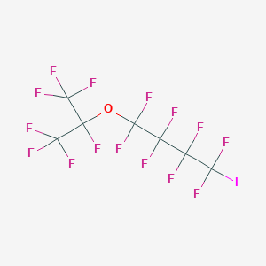 molecular formula C7F15IO B1611089 4-(Heptafluoroisopropoxy)-1-iodooctafluorobutane CAS No. 25080-17-5