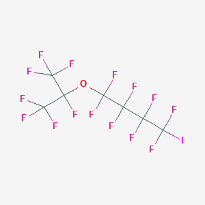 1,1,2,2,3,3,4,4-Octafluoro-1-[(1,1,1,2,3,3,3-heptafluoropropan-2-yl)oxy]-4-iodobutane