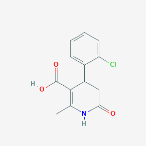 4-(2-Chlorophenyl)-2-methyl-6-oxo-1,4,5,6-tetrahydropyridine-3-carboxylic acid