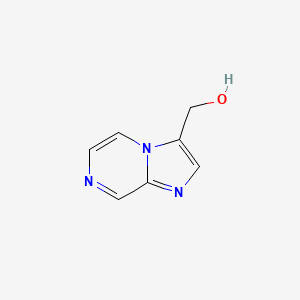 molecular formula C7H7N3O B1611107 Imidazo[1,2-a]pyrazin-3-ylmethanol CAS No. 106012-57-1