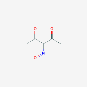 molecular formula C5H7NO3 B1611111 3-Nitrosopentane-2,4-dione CAS No. 62025-71-2