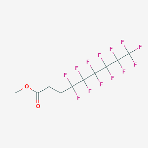 molecular formula C10H7F13O2 B1611112 Methyl 2H,2H,3H,3H-perfluorononanoate CAS No. 110260-75-8