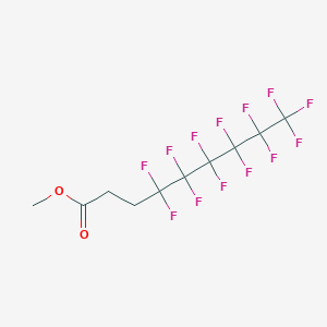 molecular formula C10H7F13O2 B1611112 甲基4,4,5,5,6,6,7,7,8,8,9,9,9-十三氟辛酸酯 CAS No. 110260-75-8