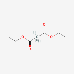 molecular formula C7H12O4 B1611122 Diethyl malonate-2-13C CAS No. 67035-94-3