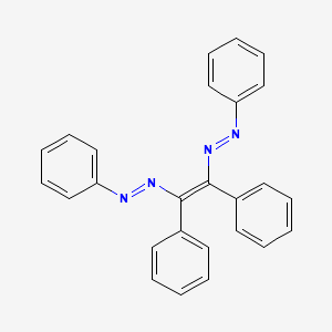 molecular formula C26H20N4 B1611125 (E,E)-1,1'-[(Z)-1,2-Diphenylethene-1,2-diyl]bis(phenyldiazene) CAS No. 27652-97-7