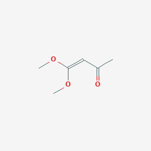 molecular formula C6H10O3 B1611132 4,4-Dimethoxybut-3-en-2-one CAS No. 50473-61-5